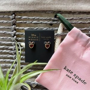 Kate Spade♠️ Disney Minnie Mouse earrings.